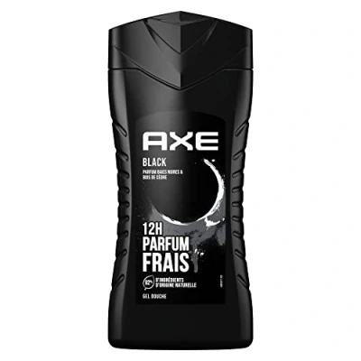 Afbeelding van Axe Black For Men 6 x 250 ml Douchegel Voordeelverpakking