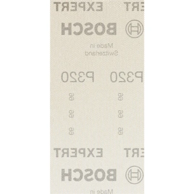 Image de BOSCH 2608900759 Expert M480 filet de ponçage Best for Wood and Paint, 93 x 186 mm, 320 grit (50 pcs)