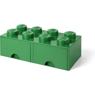 Afbeelding van LEGO® Opbergbox met Lades Groen 50 x 25 18 cm