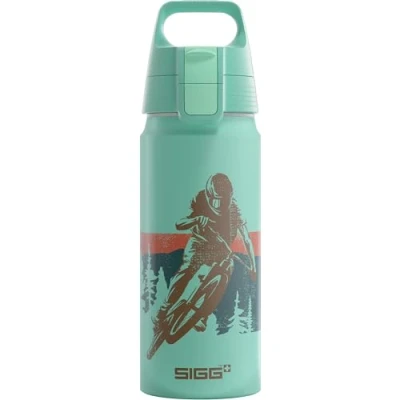 Afbeelding van SIGG Aluminium drinkfles Voor kinderen WMB ONE Race Geschikt koolzuurhoudende dranken Lekvrij Vederlicht BPA vrij ClimatePartner gecertificeerd sport en school
