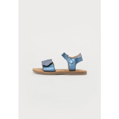 Afbeelding van Kickers Dyastar Sandalen voor kinderen, Maat: 32, Bleu marine irise Leer