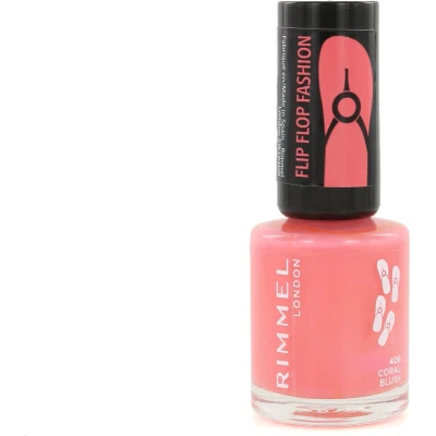 Afbeelding van Rimmel 60 Seconds Nagellak 406 Coral Blush