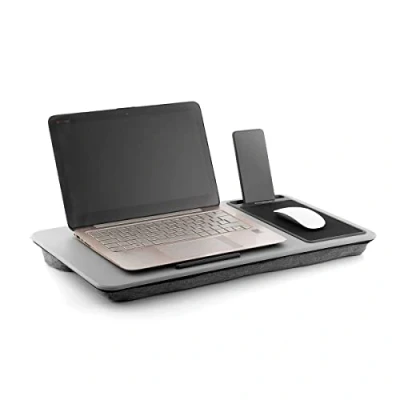 Afbeelding van Draagbare Laptoptafel met XL Kussen
