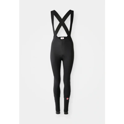 Afbeelding van Lange Fietsbroek Castelli Velocissima Dt Bib Dames maat L Zwart