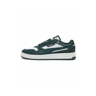 Afbeelding van Puma Court Classic Street Sd Sneakers, uniseks, Wit Groen Land, 44.5 EU