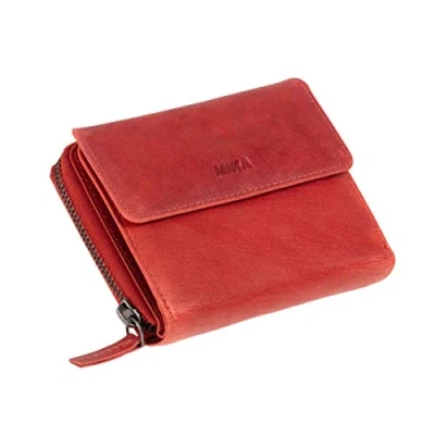 Afbeelding van Mika reisaccessoires portemonnee, ca. 13 x 10 2,5 cm, rood