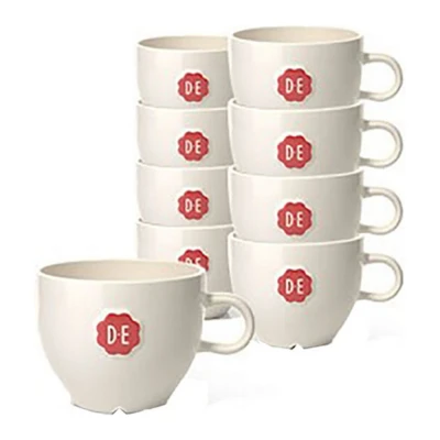 Afbeelding van DE Cappuccino Kop Wit 12stuks