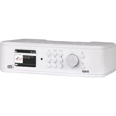 Afbeelding van Imperial DABMAN i460 (onderbouw) radio met internetradio, USB, DAB+, FM en Bluetooth, wit