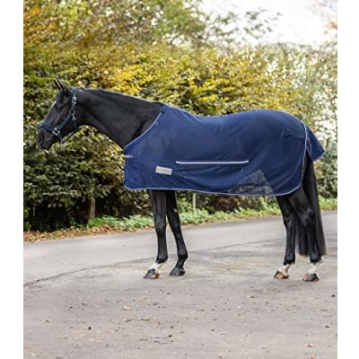 Afbeelding van Waldhausen Vliegendeken Comfort Buikflap Nightblue 155/205