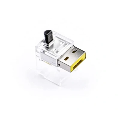 Afbeelding van Smartkeeper NC03P1YL RJ45 LAN kabelslot Set van 12 stuks Geel Zonder sleutel