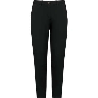 Afbeelding van Native Spirit Ecologische enkellange chinobroek dames NS737 Black