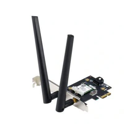 Image de Adaptateur réseau PCIe 802.11a, 802.11b/g/n, 802.11ax (Wi Fi 6) Asus Noir