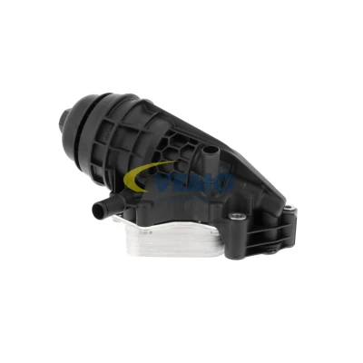 Afbeelding van VEMO V30 60 1353 Oliekoeler Watergekoeld Met oliefiltterbehuizing, pakking filter MERCEDES BENZ: A Class