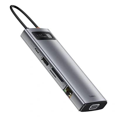 Afbeelding van Baseus 9 in 1 Hub Station USB C (CAHUB CU0G)