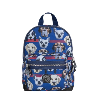 Afbeelding van Pick &amp; Pack Doggie Mood Backpack S denim blue