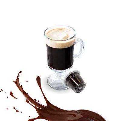 Afbeelding van Irish 50 capsules voor Nespresso Kickkick (50 stuks) oplosbare geurcapsules Made in Italy, Gusto Café, Whisky en melk