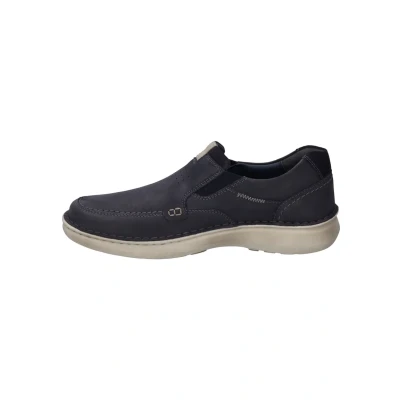 Afbeelding van Josef Seibel Instappers, Heren, Maat: 41, Indigo Leer
