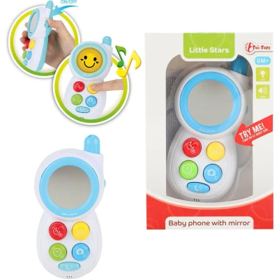 Afbeelding van Toy toys Toi Babytelefoon Junior 13 Cm Wit
