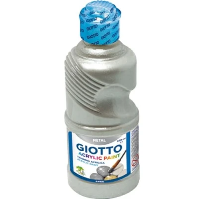 Afbeelding van GIOTTO Acrylverf, glanzend, 250 ml, zilver