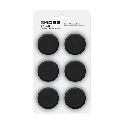 Image de Koss 3 paires de mousses rechanges pour Porta Pro