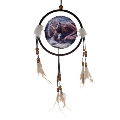 Afbeelding van Dromenvanger Lisa Parker 16cm Draak en Wolf