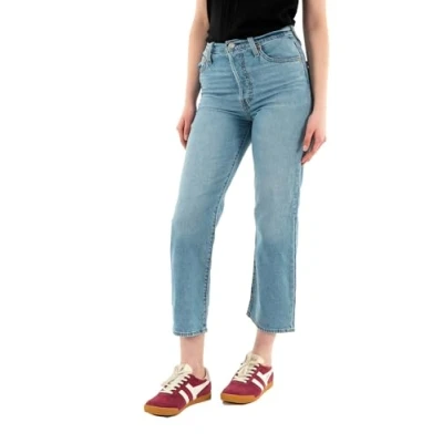 Image de Levi&#039;s Jean Ribcage droit pour femme, Cool Winner, 23W / 29L