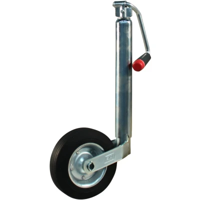 Afbeelding van Steunwiel Ø48mm 200 x 50 mm stalen velg SIMOL Neuswielen &amp; Klemmen BouwmanAanhangwagens.nl
