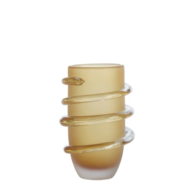 Afbeelding van Light &amp; Living Vaas ODATE Ø16.5x25cm Geel