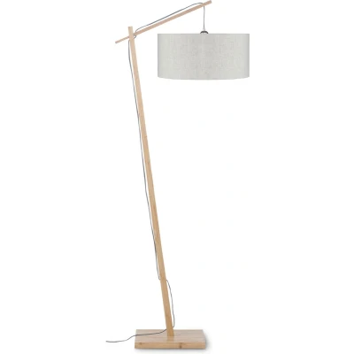Afbeelding van GOOD&amp;MOJO Vloerlamp Andes Bamboe/Naturel 72x47x176cm Bruin