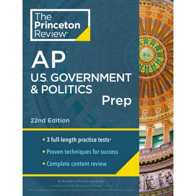 Afbeelding van College Test Preparation Princeton Review AP U.S. Government &amp; Politics Prep, 2024