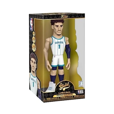 Afbeelding van Funko Vinyl Gold 12 inch: NBA Lamelo Ball 1 in 6 kans op ontvangst van de speciale Rare Chase versie