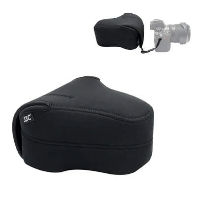 Afbeelding van JJC Neopreen cameratas voor Sony A7 A7II A7III A7RII A7RIII A7S A7SII Fujifilm Fuji X T3 XT3 T2 Nikon Z7 Z6 D3500 D3400 D5600 D5500 D5300 Canon 1500 Camera 0D 1300 1200D 800D 760D,