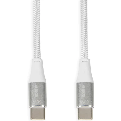 Afbeelding van iBOX IKUTC USB C kabel 60W 1m Wit