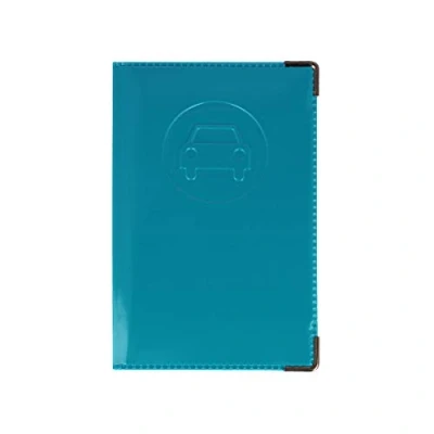 Afbeelding van Color Pop® Papierhouder voor jonge bestuurder, gemaakt in Frankrijk, van pvc, 13,8 x 9 0,5 cm, Blauw, klassiek