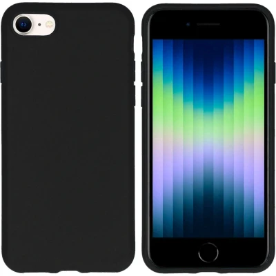 Afbeelding van imoshion Color Backcover voor de Apple iPhone SE (2022 / 2020) 8 7 Zwart