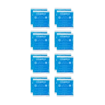 Afbeelding van Relaxdays, Pijnpleisters + Spiercrèmes, 16x koelkussen (16 x, 140 g)