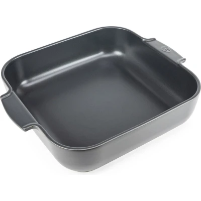 Afbeelding van Peugeot Appolia Vierkante Keramische Ovenschaal 36 Cm Grijs