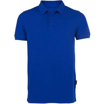 Afbeelding van Men&#039;s Heavy Polo met korte mouwen Royal Blue 4XL
