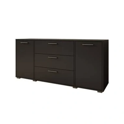 Afbeelding van Meubella Dressoir Betty Zwart 150 cm
