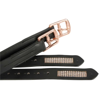 Afbeelding van Harry&#039;s Horse Beugelriemen Crystal Rosegold Full