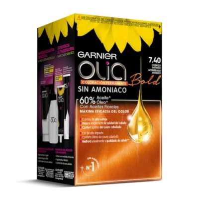 Afbeelding van Olia Coloracion Permanente #7.40 cobrizo Intenso 4 pz
