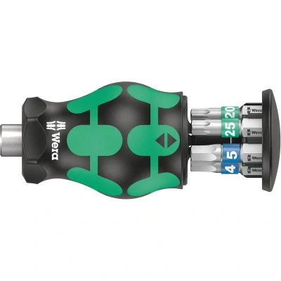 Afbeelding van Wera Kraftform Kompakt Stubby Magazin 3 05008875001 Bitset Torx, Inbus Incl. bithouder