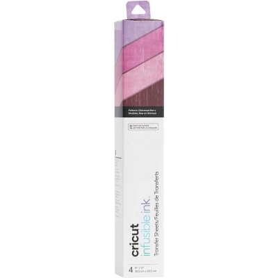 Afbeelding van Bedrukbare transfervellen voor snijplotters Cricut DISTRESSED BERRY