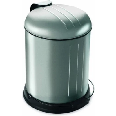 Afbeelding van Rixx Rx 920057 Pedaalemmer Met Zachtsluitend Deksel Rvs Fingerprint Proof 5l