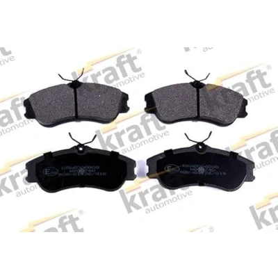 Afbeelding van KRAFT 6006080 Remblokkenset Vooras CITROËN: Berlingo / First I Van, I, Xsara Picasso, PEUGEOT: Partner Van