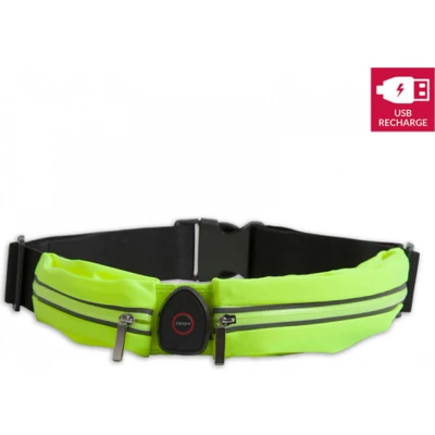 Afbeelding van Lynx LED Sport heuptas / hardloopriem (dubbel) USB