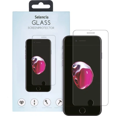 Afbeelding van Selencia Screenprotector Geschikt voor iPhone 8 Plus / 7 Tempered Glass Gehard Glas