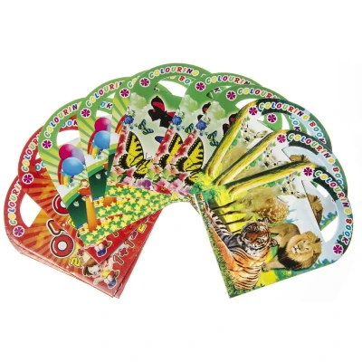 Afbeelding van Kleurboekje met Stickers zakformaat 9cm