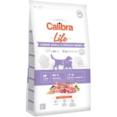 Afbeelding van Calibra Dog Life Junior Small &amp; Medium Breed Lam 12 kg