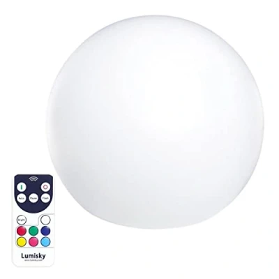 Afbeelding van Lumisky Bobby C50 Oplaadbare Multicolor Led Bolverlichting Ø 50 cm